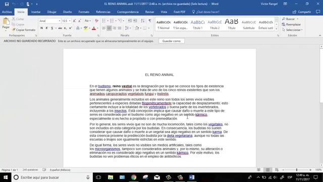 "Recuperar documento de Word" | Windows 10 смотреть онлайн