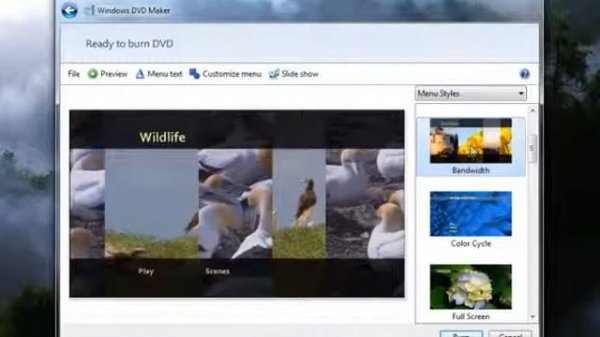 Burning Playable DVDs with Windows DVD Maker