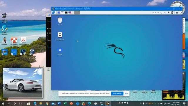 Quick demo Win-Kex 2 running Kali Linux Desktop (gui) directly on Windows 10 WSL2 ! смотреть онлайн