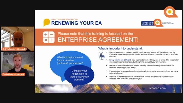 What is a EA Renewal? - Introduction and Overview (NEGOTIATION and Inventory Strategy) смотреть онлайн