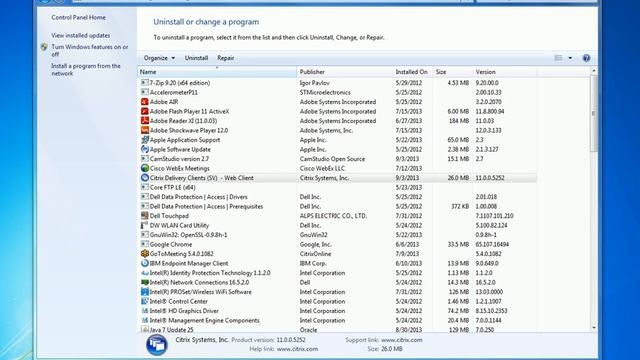 Demo Uninstall Citrix Clients смотреть онлайн