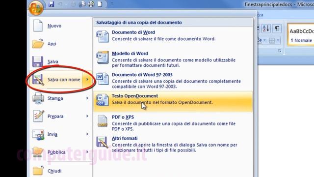 Microsoft Office Word 2007 Tutorial Italiano Prima Parte Windows 7 Windows 8 смотреть онлайн