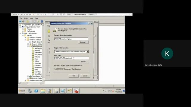 How to share Folder to assigned Group of User in Windows Server смотреть онлайн