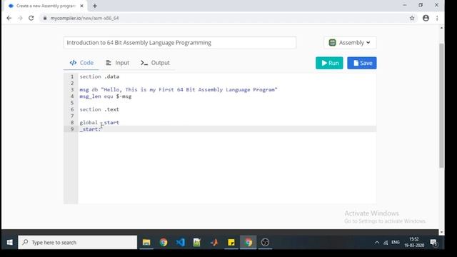 Introduction to 64 Bit Assembly Language Programming (ALP) by Prof. Ketan Sanjay Desale, PCCOE смотреть онлайн