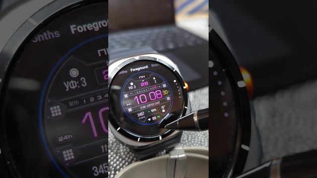 Крутой информационный цифровой циферблат для Galaxy Watch Ultra смотреть онлайн