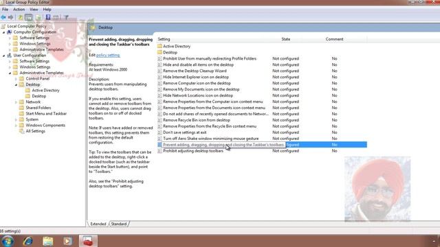 ✅ How to Prevent Windows 7 User from Adding Toolbars on Taskbar смотреть онлайн