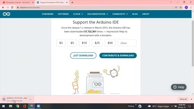 Cara Install Software Arduino IDE terbaru 1.8.19 смотреть онлайн