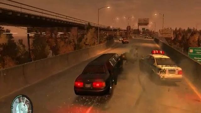 GTAIV Gameplay on Ati Moblity Radeon HD4570 смотреть онлайн