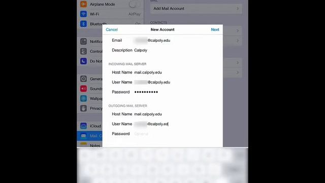 Cal Poly iPad Support - Setting Up Your Cal Poly Email Account on Your iPad смотреть онлайн