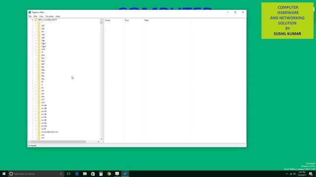 Windows Registry Guide | Windows Registry As Fast As Possible Beginners Guide | HINDI | Sushil Tech смотреть онлайн