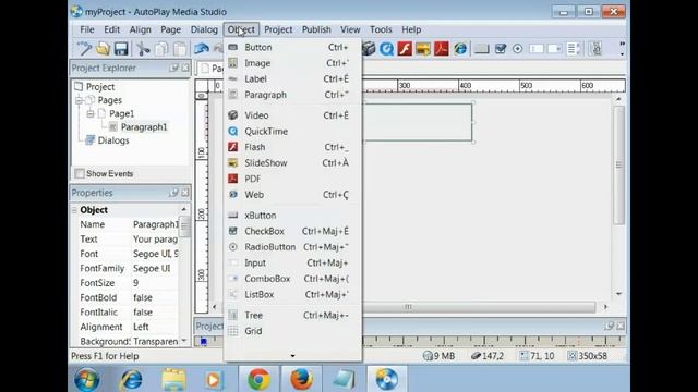 4 - How to add paragraph text in autoplay media studio смотреть онлайн