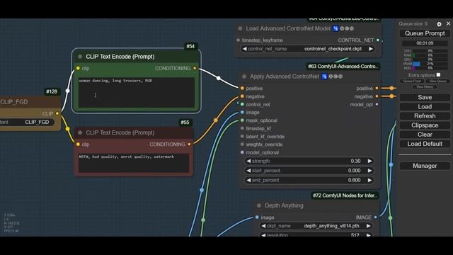 ADVANCED ComfyUI 2 Samplers AnimateDiff V3 + AnimateLCM Video To Video