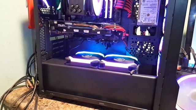 ABKONCORE C610S build featuring Spider Spectrum SP120 fans смотреть онлайн