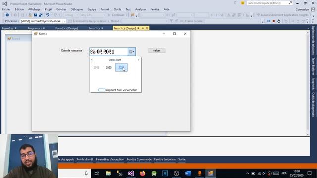 10 - DateTimePicker en C# - شرح смотреть онлайн