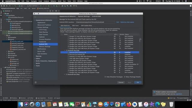 Android Studio : Delete Old SDK FIles смотреть онлайн