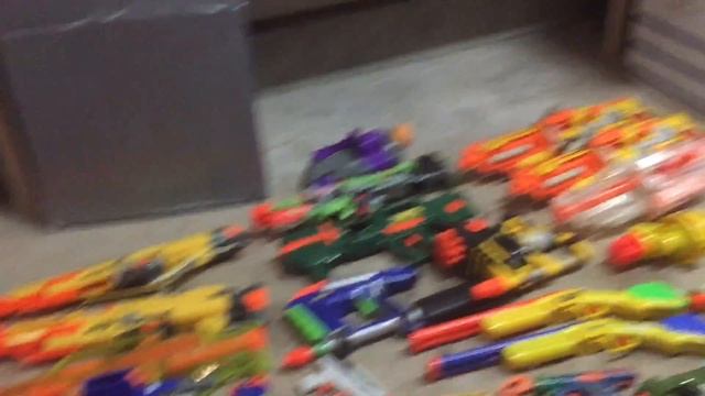 WALCOMS7'S HUGE NERF ARSENAL 200+ BLASTERS (2015) | Walcom S7 смотреть онлайн