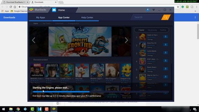 How To Download/Install BLUESTACKS 3 On Windows 7,8,10 смотреть онлайн