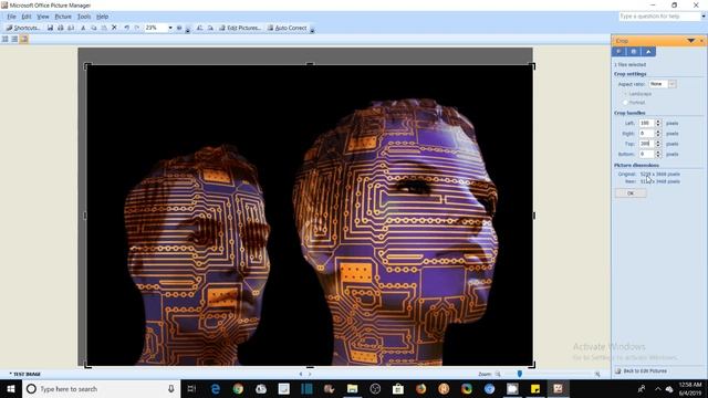Crop a Photo in Microsoft Office Picture Manager - Crop Photo - Crop Image - Crop Picture - Crop Pi смотреть онлайн