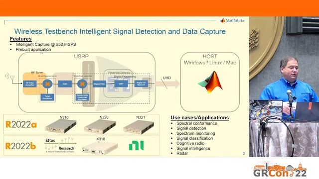 GRCon22 (Lightning Talk) OFDM WiFi Scanner using FPGA based SDR Preamble Detection by Robin Getz смотреть онлайн