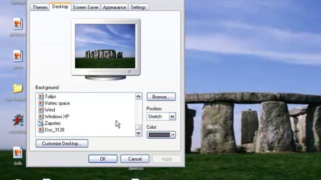 How to change your wallpaper in Windows XP смотреть онлайн