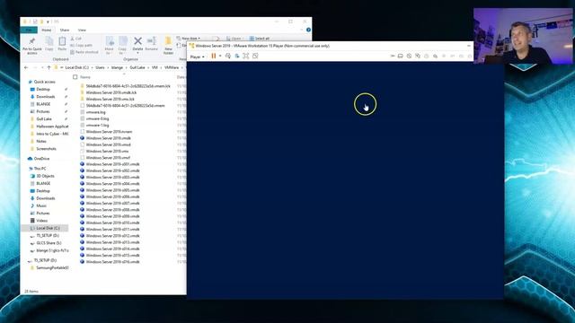 Windows Server 2019 VMware Install смотреть онлайн