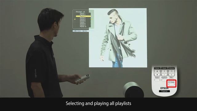 How to use the LIghtScene EV-100 series Projector set-up function смотреть онлайн