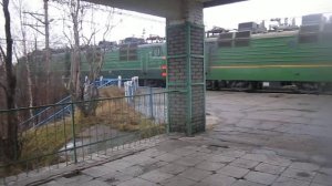 Работа компрессора Электровозов ВЛ80