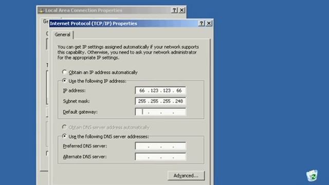 Manually Configuring TCP/IP смотреть онлайн