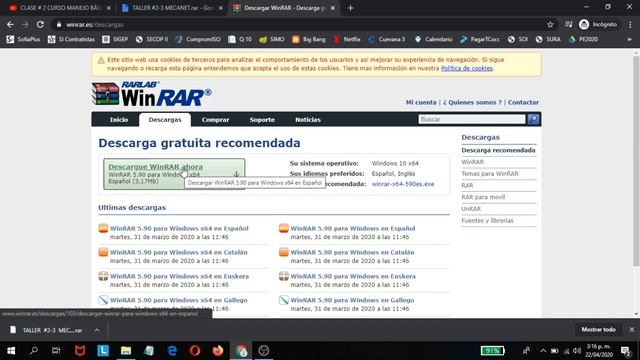 Descargar WinRar para instalar el MECANET смотреть онлайн