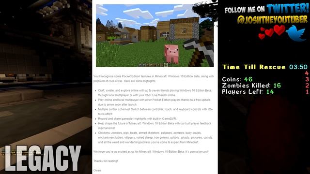 MINECRAFT PC & MODS PLAYABLE ON MINECRAFT XBOX?! | NEW WINDOWS 10 MINECRAFT! смотреть онлайн