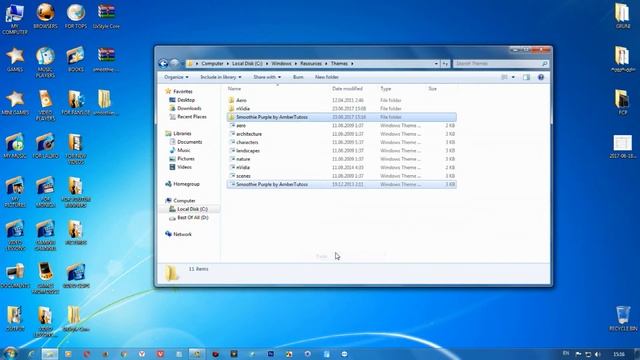 როგორ დავაყენო ნებისმიერი თემა Windows 7-ზე #2 смотреть онлайн