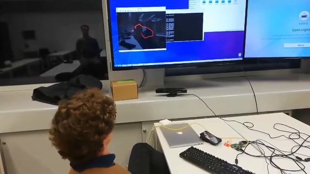 Kinect + ubuntu + opencv смотреть онлайн