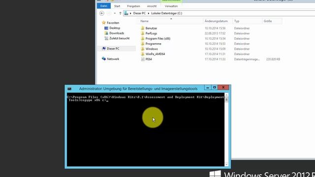 Image WDS MDT Tutorial 1.3 ( Windows 8.1 WinPE ) смотреть онлайн