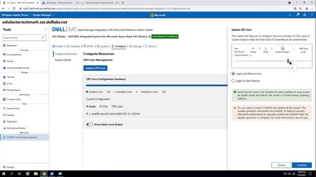 Dell EMC OpenManage Integration for Windows Admin Center v2.1 - What's New? смотреть онлайн