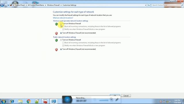 How to Turn off or Disable Windows Firewall in windows 7/8/10 -in [hindi] смотреть онлайн