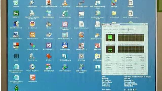 Microsoft Windows XP Pro SP2 booting, 0:42 until login-screen, 2:26 to calm down смотреть онлайн