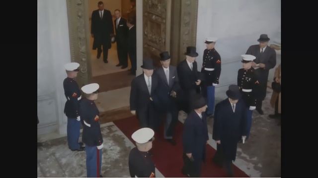AI 4K | Inauguration of President John F. Kennedy - Topaz Video Enhance AI смотреть онлайн