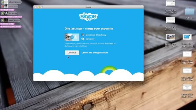 Merge Windows Live Messenger With Skype Account смотреть онлайн