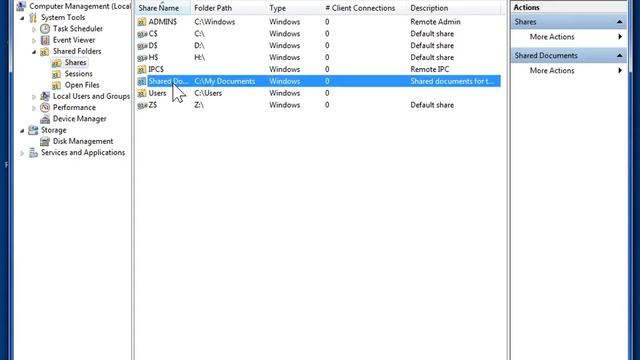 Windows 7 Change Permissions on a Shared Folder смотреть онлайн