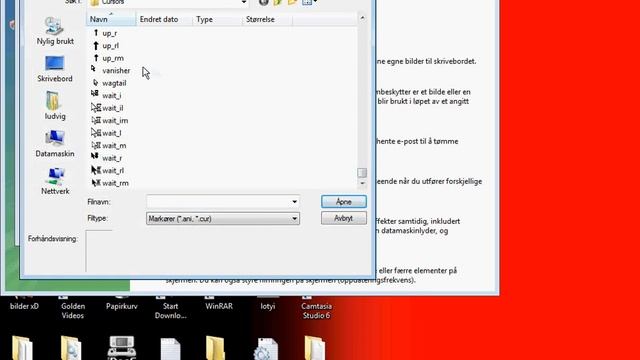 how to change your cursor on windows vista totoural смотреть онлайн