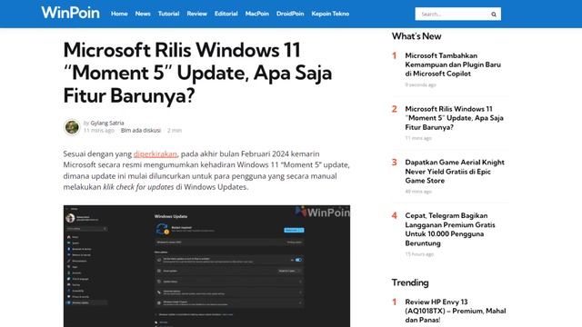 Cara Update Windows 11 Moment 5 Update смотреть онлайн