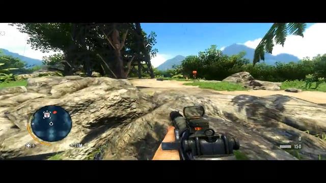Far Cry 3 Pc - Exploring, Free roam, MSI Afterburner screen capture test смотреть онлайн