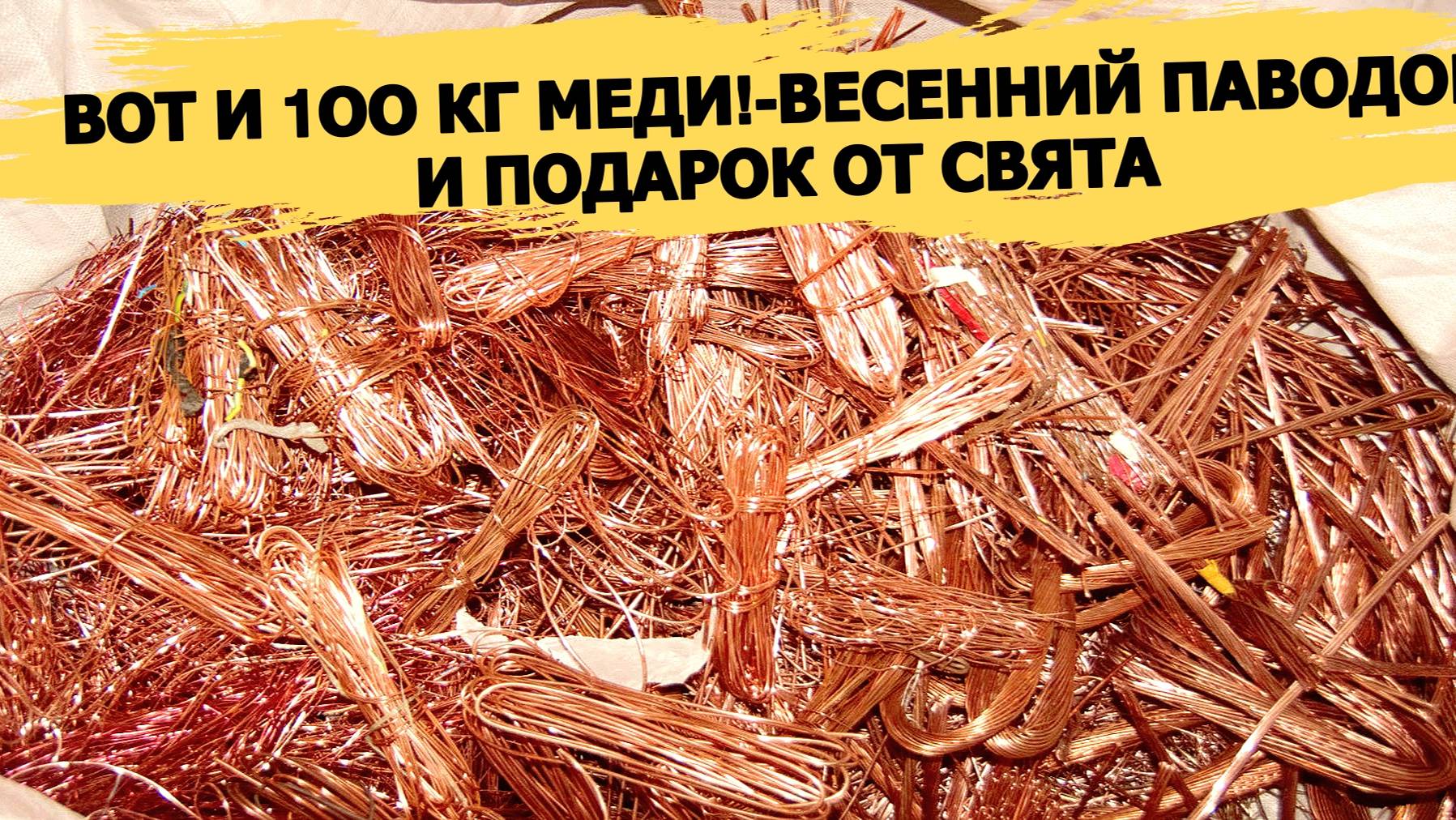 100 КГ МЕДИ! СВЯТ ПОДАРИЛ ПОДАРОК! ВЗВЕСИЛИ ДОБЫТЫЙ МЕТАЛЛ! ВСЁ ЗАТОПИЛО!ДЕНЬГИ ИЗ МУСОРА С ПОМОЕК смотреть онлайн