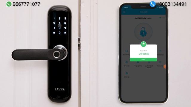LAVNA | Smart Locks L-A28 Installation + Operational Video смотреть онлайн