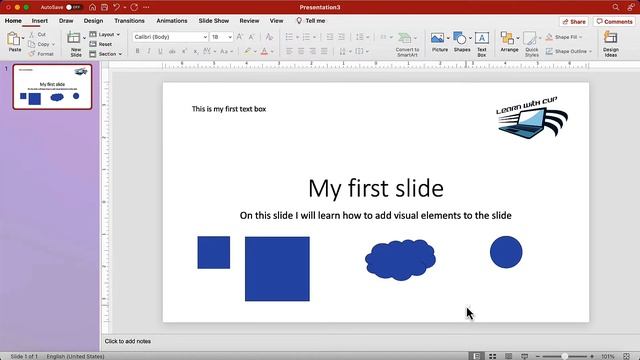 MS PPT: How to add visual elements and slides to presentation смотреть онлайн