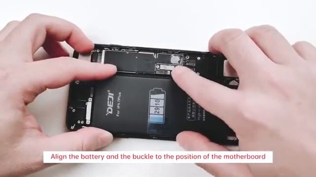 DEJI Iphone7Plus Battery Replacement Detailed Disassembly Video Explanation