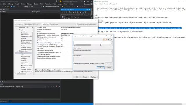 Configurer la SFML pour Visual Studio смотреть онлайн