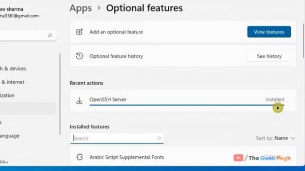 How to Install OpenSSH Server on Windows 11