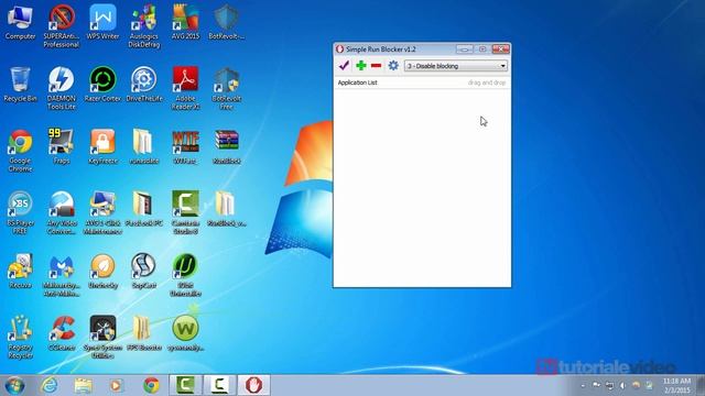 Simple Run Blocker un program de blocat aplicatiile din Windows смотреть онлайн