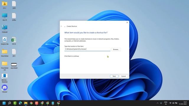 Create Shortcut for a Command Prompt command in Windows 11 смотреть онлайн